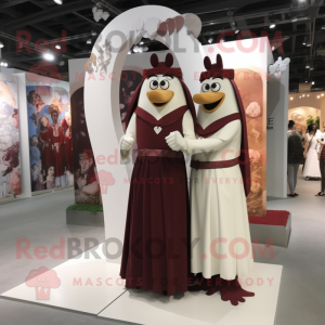 Maroon Arrow Of Love maskot...