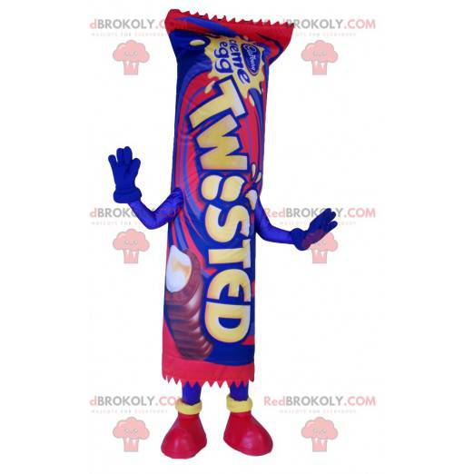 Appetizing chocolate bar mascot - Redbrokoly.com