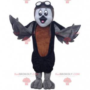 Mascotte grijze postduif. Postduif kostuum - Redbrokoly.com