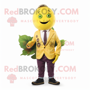 Yellow Grape mascotte...