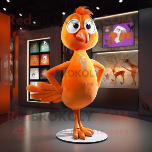 Orange Dove mascotte...