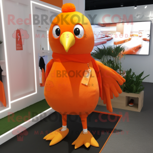 Orange Dove mascotte...