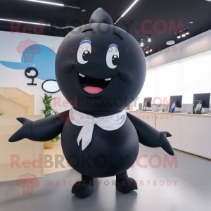 Black Whale mascotte...