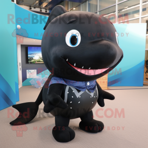 Black Whale mascotte...