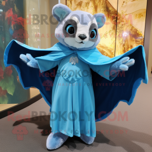 Blue Flying Squirrel maskot...