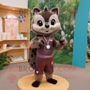 Brown Civet mascotte...