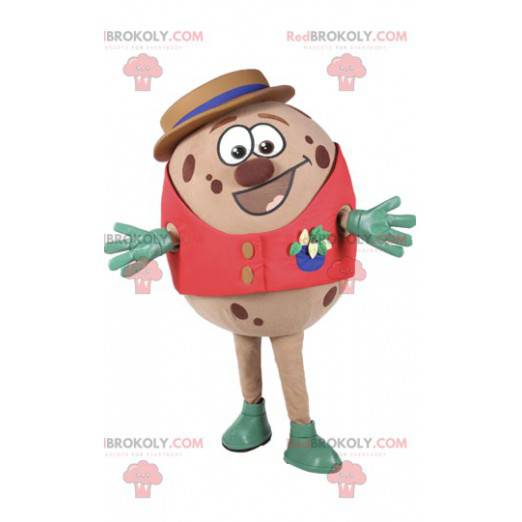 Mascotte de pomme de terre très coquette. - Redbrokoly.com