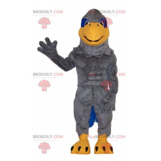 Mascota águila gris. Disfraz de águila - Redbrokoly.com