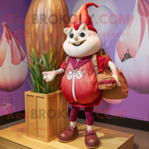 Red Onion mascotte kostuum...