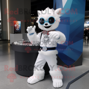 White Ice mascotte kostuum...