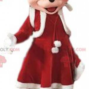 Mascotte de Minnie, la dulcinée de Mickey "édition de Noël" -