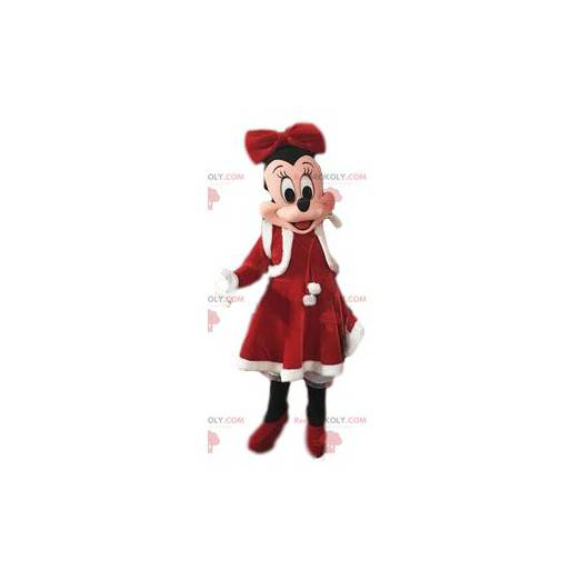 Mascotte de Minnie, la dulcinée de Mickey "édition de Noël" -