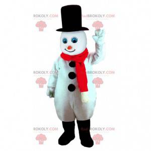 Mascotte de bonhomme de neige grandeur nature - Redbrokoly.com