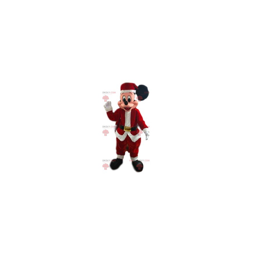 Mascotte de Mickey, l'amoureux de Minnie "édition de Noël" -