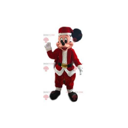 Mascotte de Mickey, l'amoureux de Minnie "édition de Noël" -
