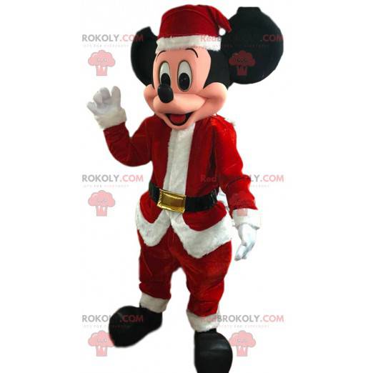 Mascotte de Mickey, l'amoureux de Minnie "édition de Noël" -