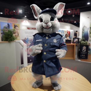 Navy Chinchilla maskot...