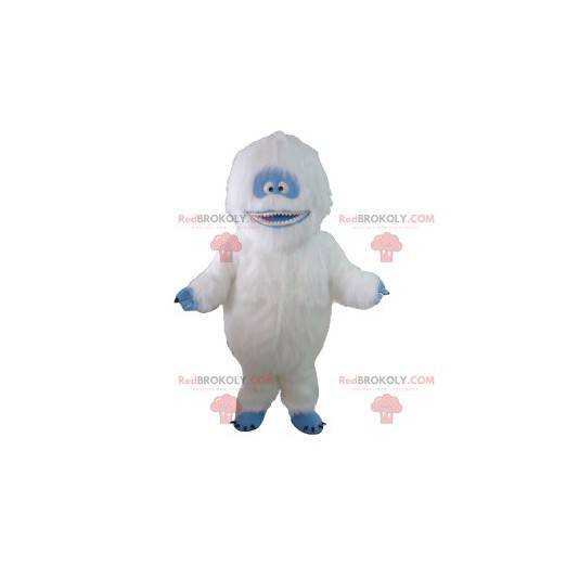 Mascot white and blue yeti. Yeti costume - Redbrokoly.com