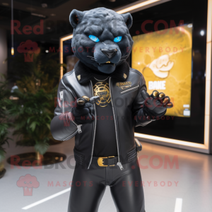  Panther maskot kostym...