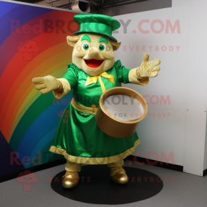  Pot Of Gold maskot kostyme...