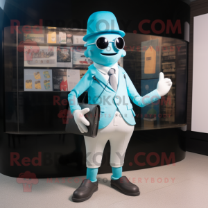 Cyan Attorney maskot...