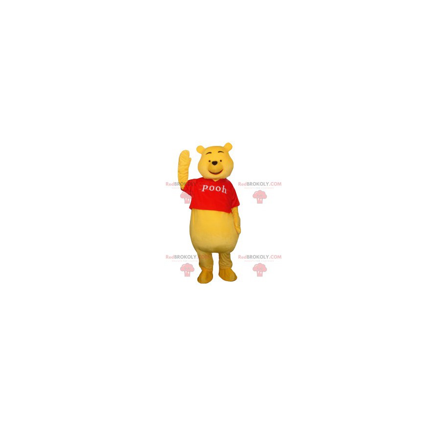 Costume Parade Bear Cartoon Mascot Outfit Winnie the Pooh Dressing Adult Party 
