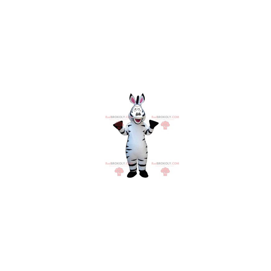 Mascote zebra super engraçado. Fantasia de zebra - Mascote zebra super engraçado. Fantasia de zebra -