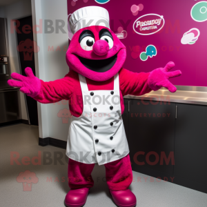 Magenta Pizza maskot...