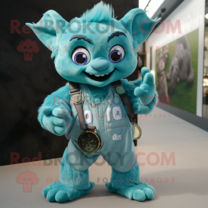 Turquoise Gargoyle mascotte...