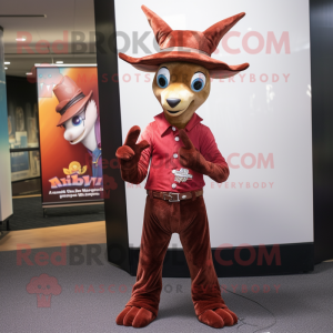 Mascotte de personnage de...