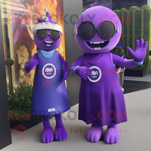Purple Alliance maskot...