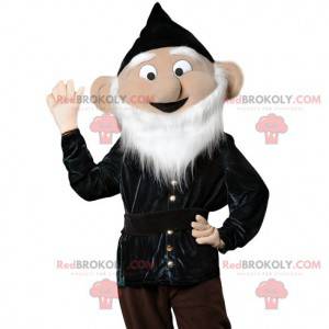 Mascot anciano con una hermosa barba blanca - Redbrokoly.com