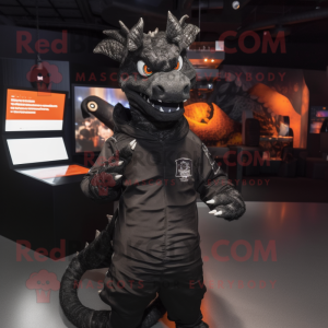 Black Dragon mascotte...