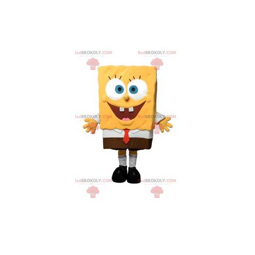 Maskot SpongeBob. SpongeBob-maskotkostume - Masker berømte mennesker - REDBROKO_012544 - RedBrokoly.com