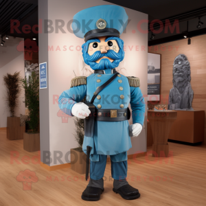 Cyan Civil War Soldier...