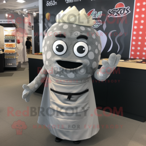 Gray Sushi mascotte kostuum...