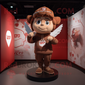 Mascotte de personnage de...