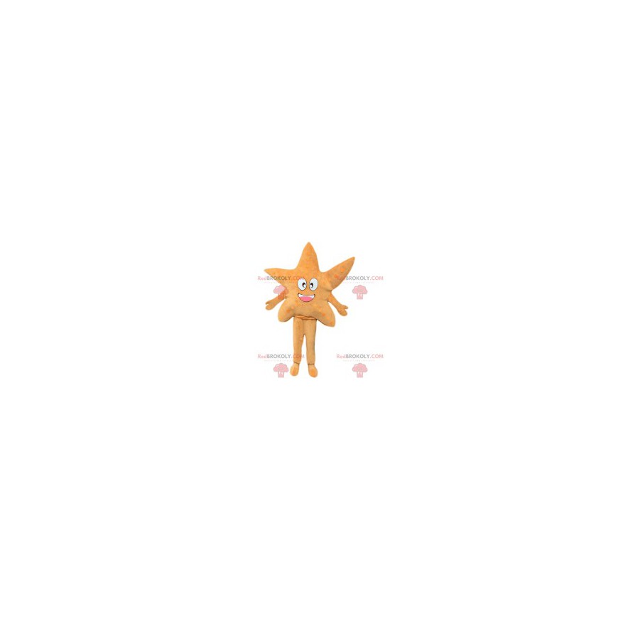 Beige star mascot. Star costume - Redbrokoly.com