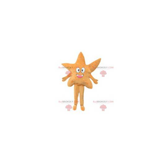 Mascota estrella beige. Traje de estrella - Redbrokoly.com