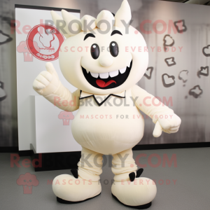 Cream Devil maskot kostume...