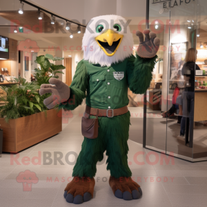 Forest Green Eagle maskot...