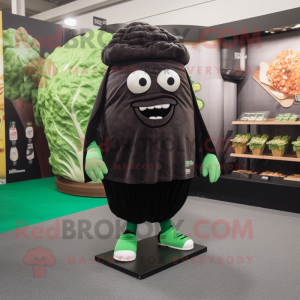 Personagem de mascote Black...
