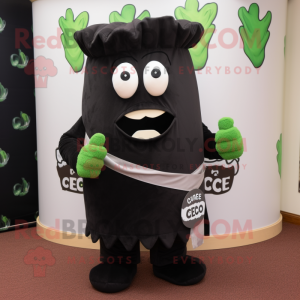 Personagem de mascote Black...