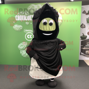 Personagem de mascote Black...