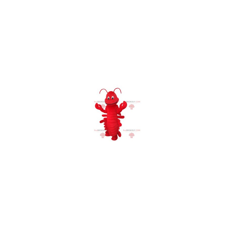 Mascote da lagosta. Fantasia de lagosta - Redbrokoly.com