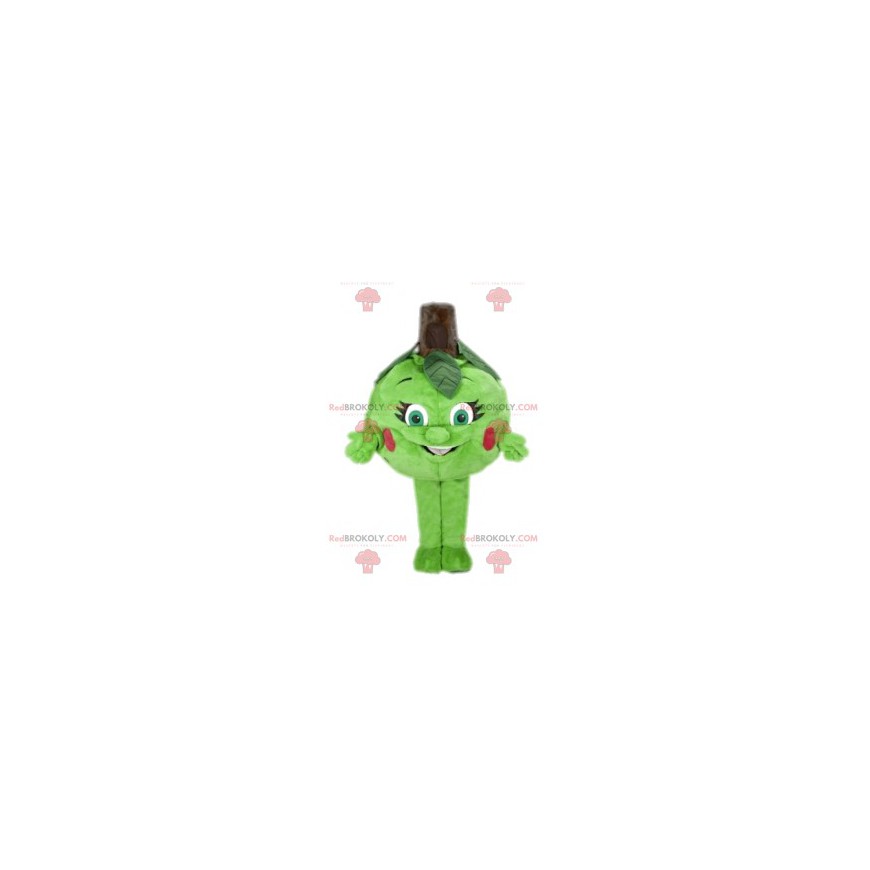 Mascot lite grønt eple. Eplekostyme - Redbrokoly.com
