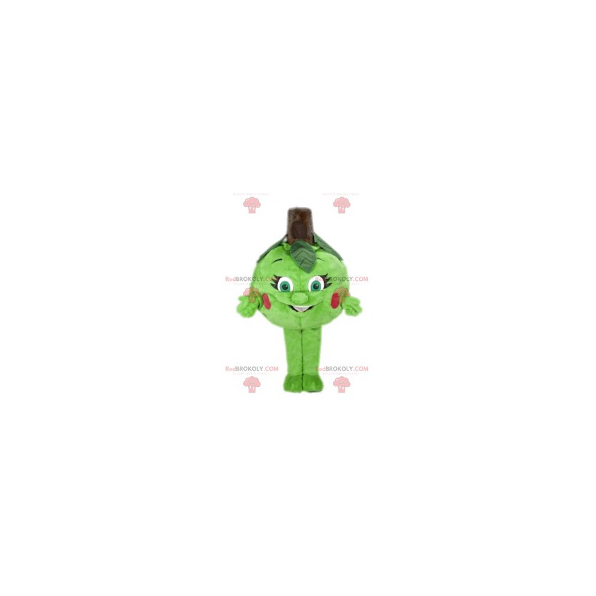 Mascot small green apple. Apple costume - Redbrokoly.com Mascot small green apple. Apple costume - Redbrokoly.com