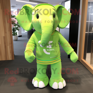 Lime Green Elephant...