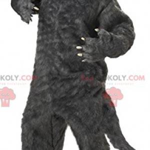 Děsivý maskot šedého vlka. Vlčí kostým - Redbrokoly.com