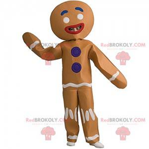 Sjov honningkager maskot. Gingerbread kostume - Redbrokoly.com